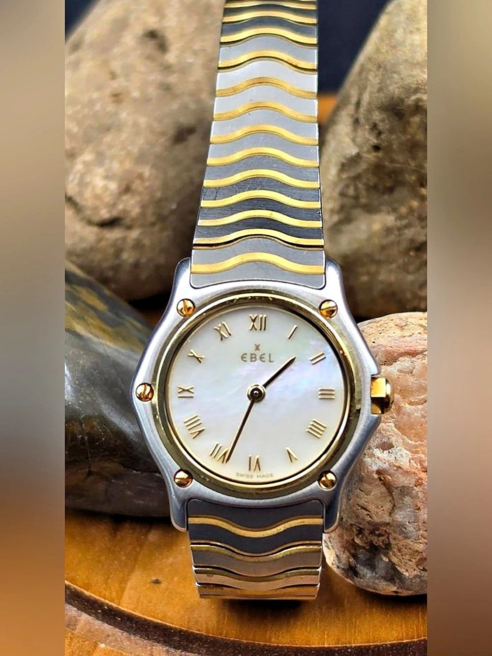 Authentic Ebel Sport Classic Two-Tone Stainless Steel Watch